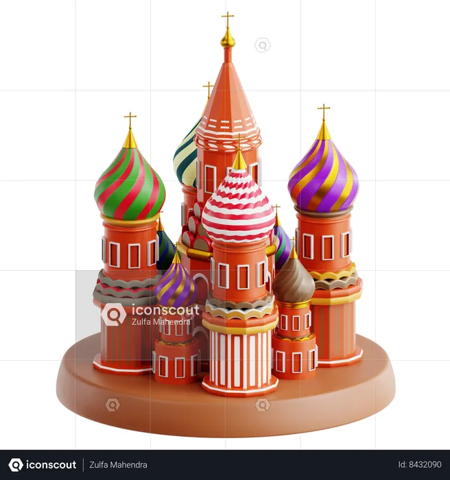 Kremlin  3D Icon
