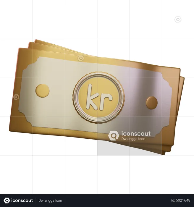 Krone  3D Icon