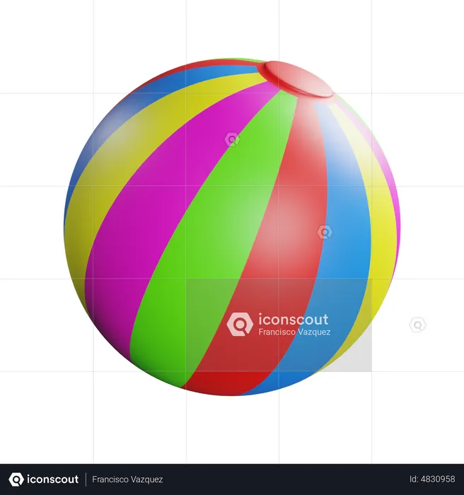 Ball  3D Icon