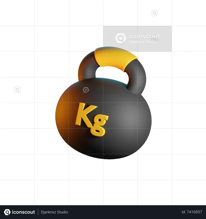 Kesselglocke  3D Icon