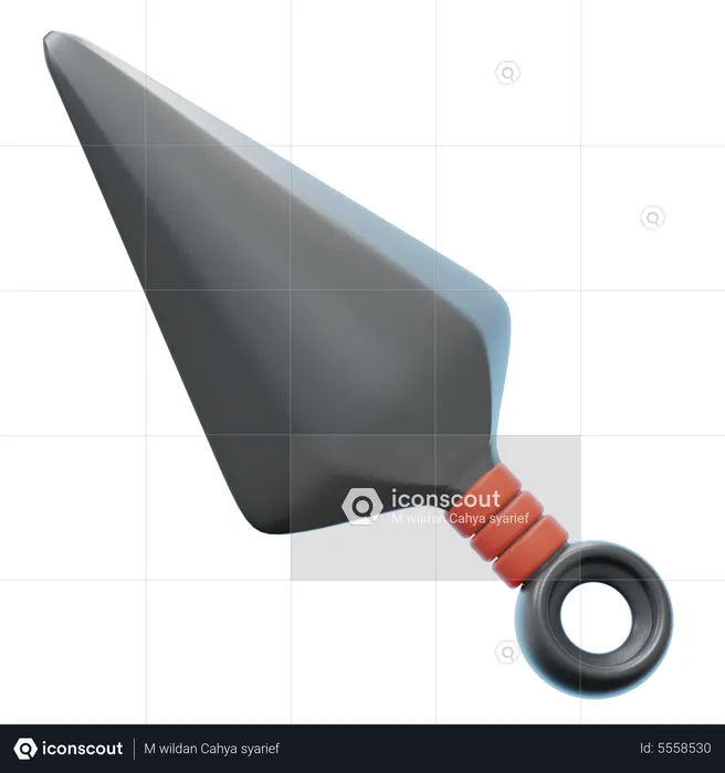 KUNAI  3D Icon
