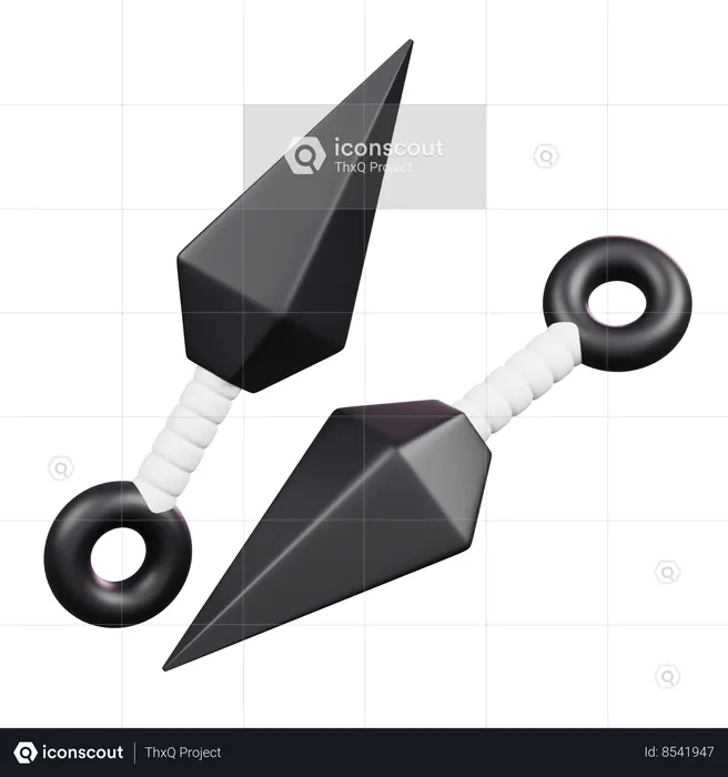 Kunai  3D Icon