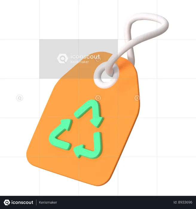 Label  3D Icon