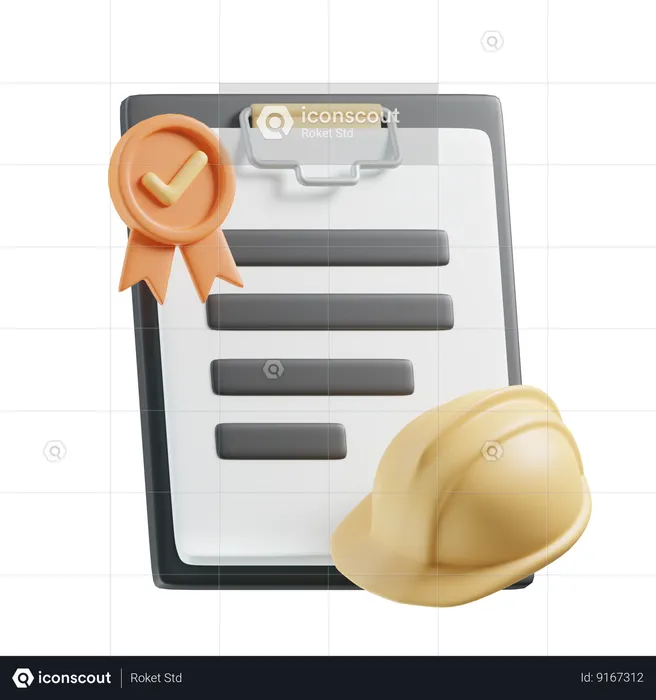 Labor Agreement  3D Icon