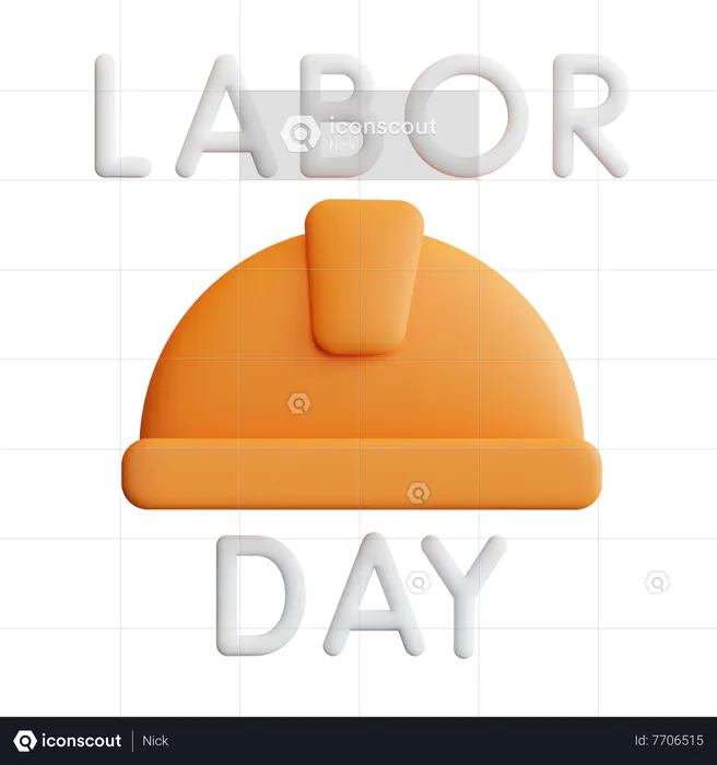 Labor Day  3D Icon