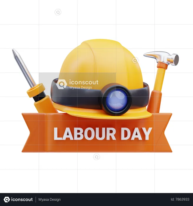 Labor Day Celebration  3D Icon