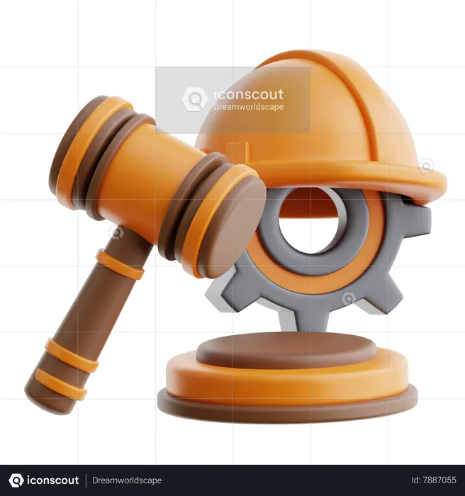 Labor Regulation  3D Icon
