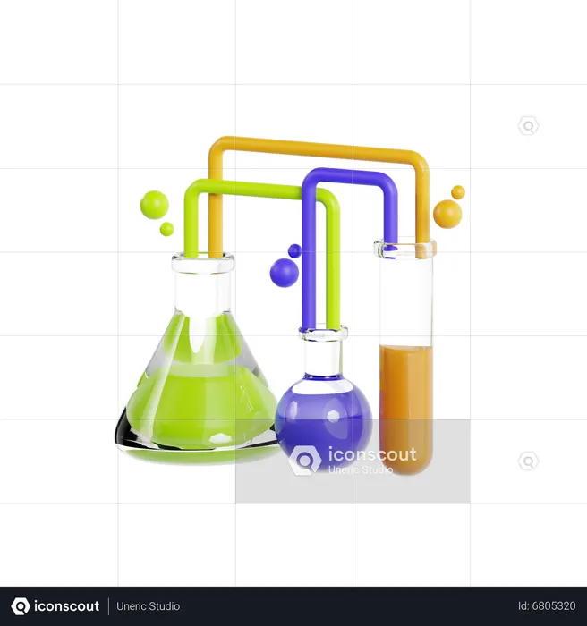 Laboratoire scientifique  3D Icon