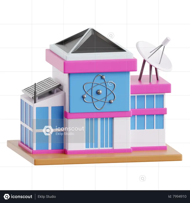 Laboratory  3D Icon