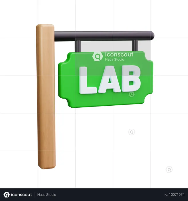 Labortafel  3D Icon