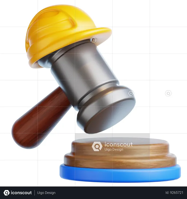 Labour Law  3D Icon