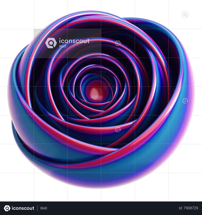Labyrinth Abstract  3D Icon