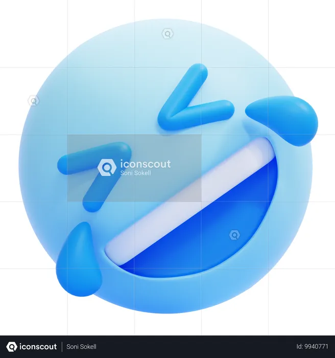 Lachender Emoji Emoji 3D Icon