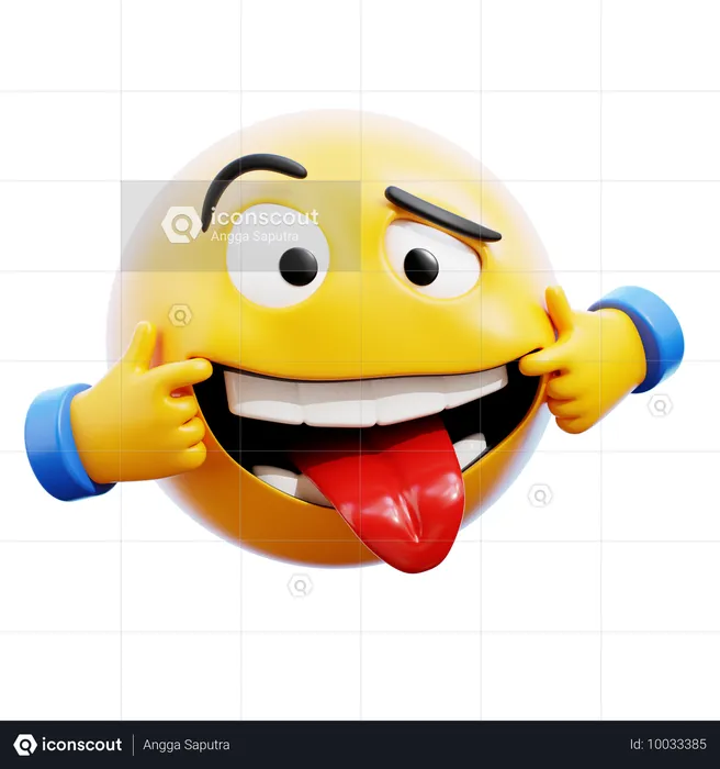 Lachender Emoji  3D Icon