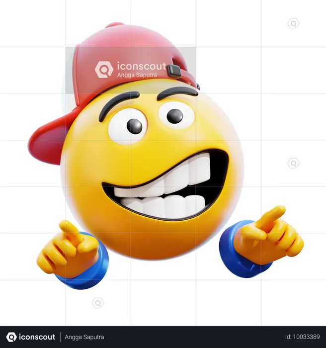 Lachender Emoji  3D Icon