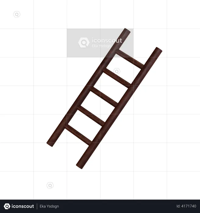 Ladder  3D Illustration