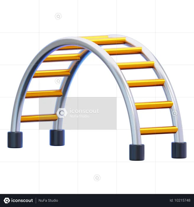 Ladder Bridge  3D Icon