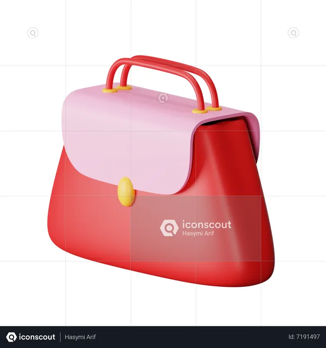 Ladies Purse  3D Icon