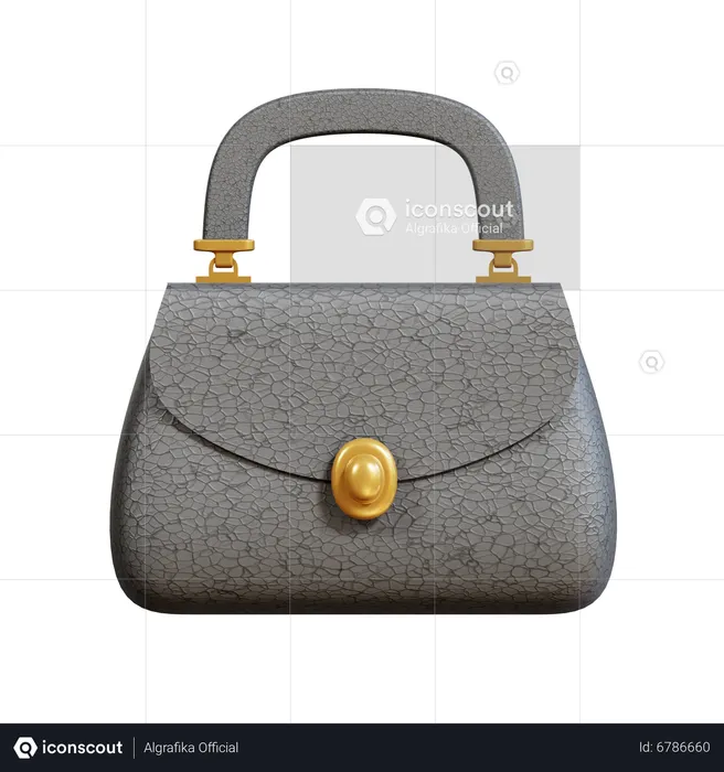 Ladies Purse  3D Icon