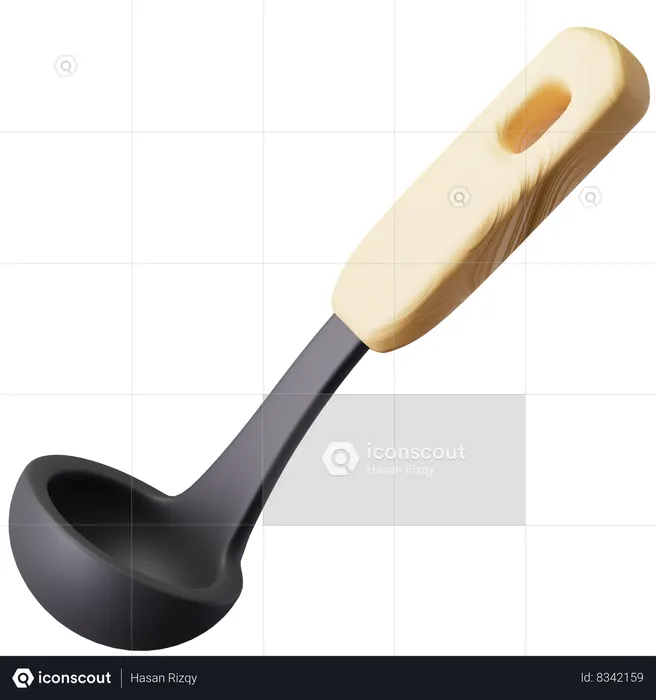 Ladle  3D Icon