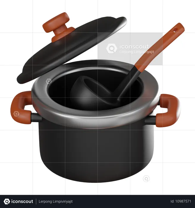 Ladle  3D Icon