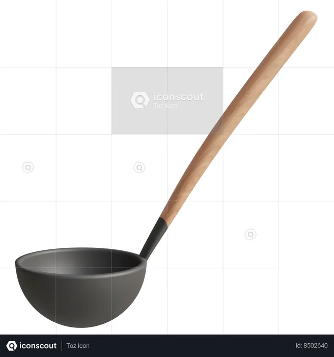 Ladle  3D Icon