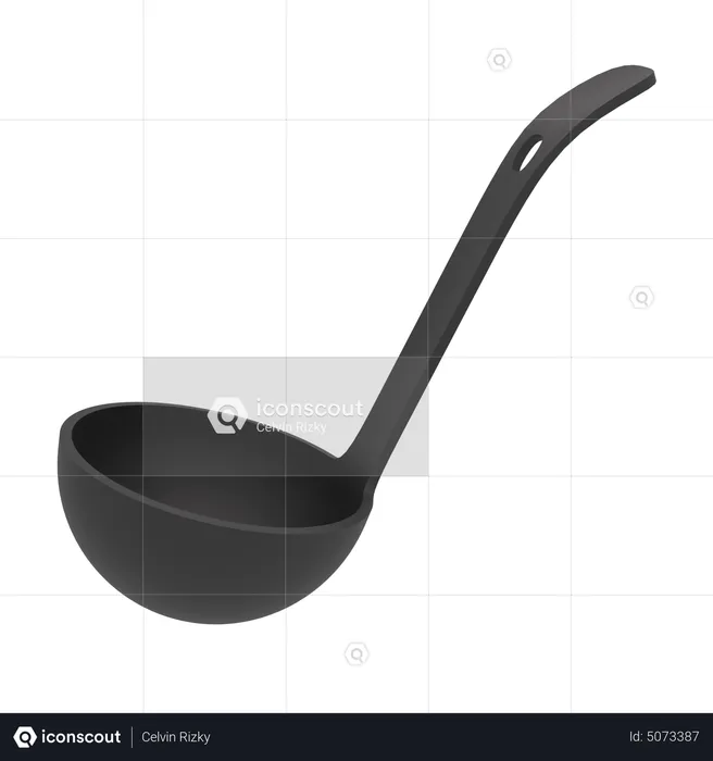 Ladle  3D Icon