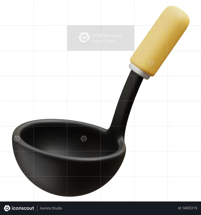 Ladle  3D Icon