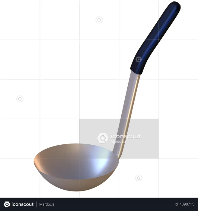 Ladle  3D Illustration