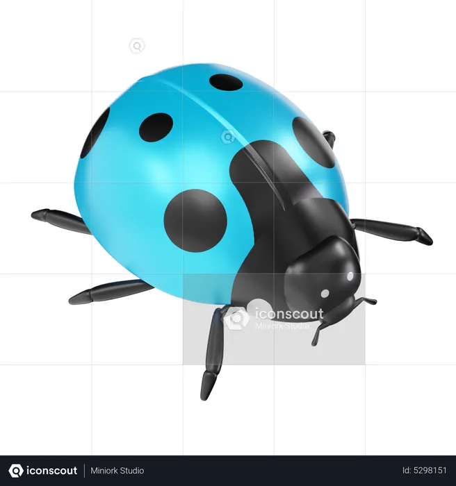 Ladybug  3D Icon