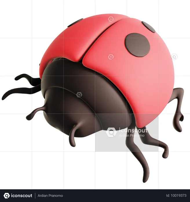 Ladybug  3D Icon