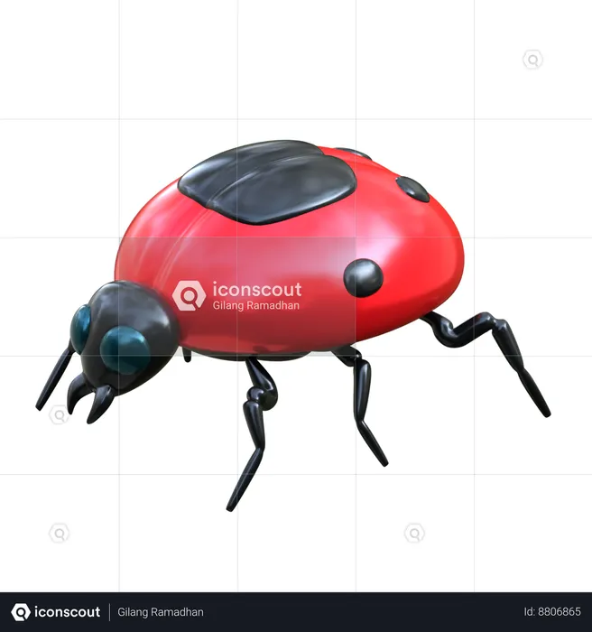 Ladybugs  3D Icon
