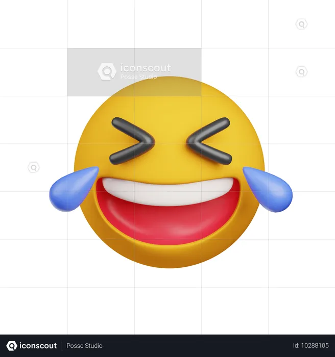 Emoji de lágrimas Emoji 3D Icon