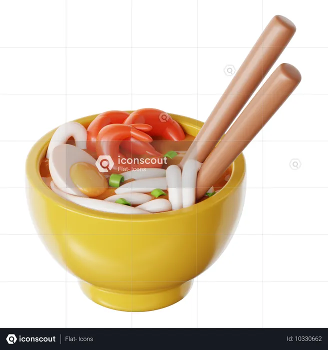 Laksa  3D Icon