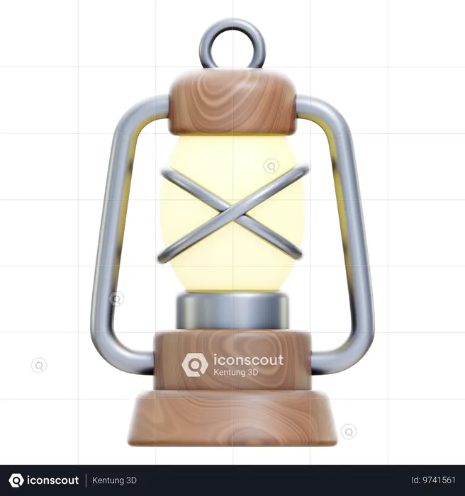 Lamp  3D Icon