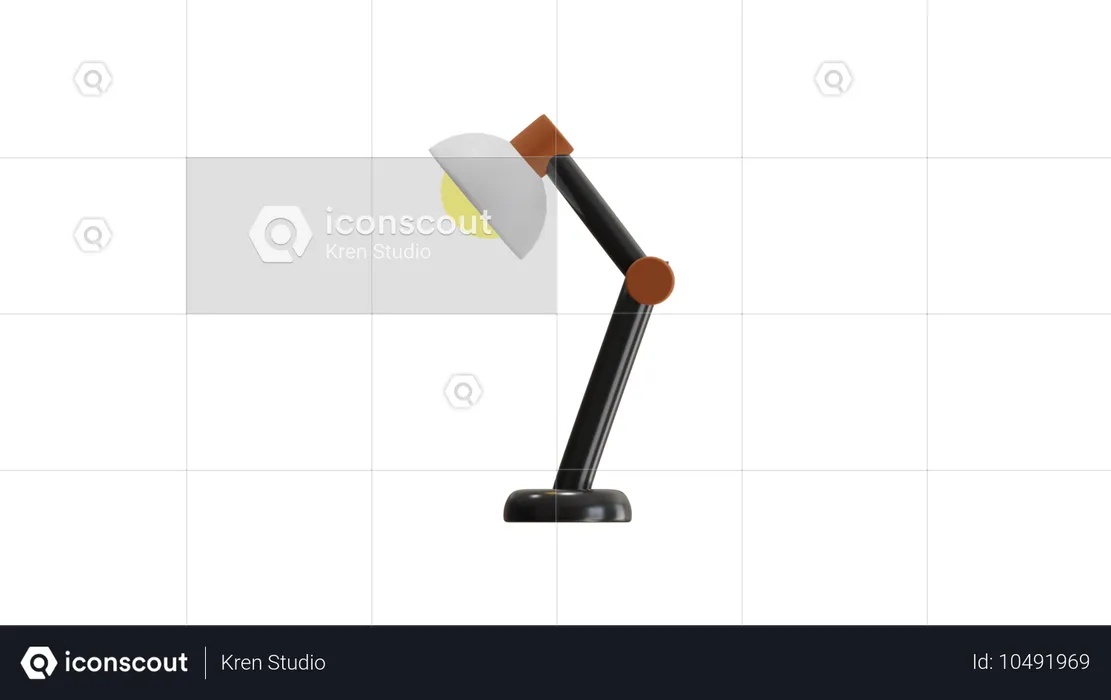 Lamp  3D Icon