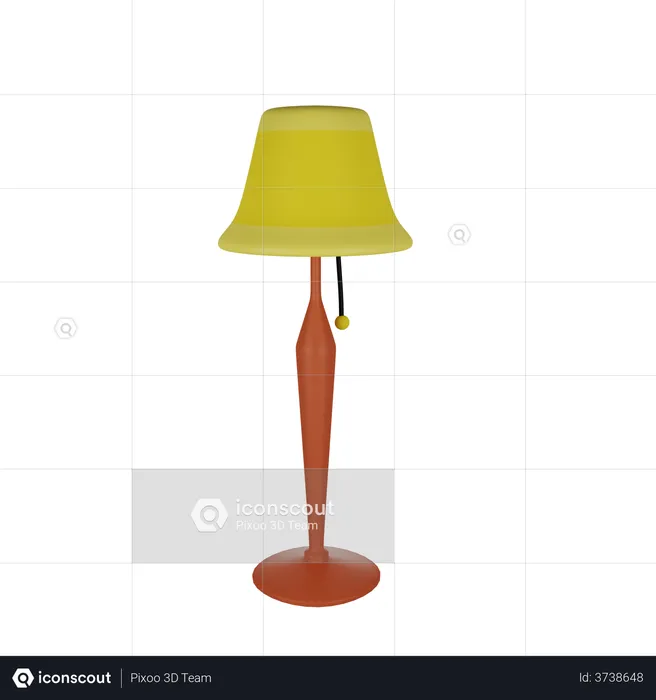 Lamp  3D Illustration