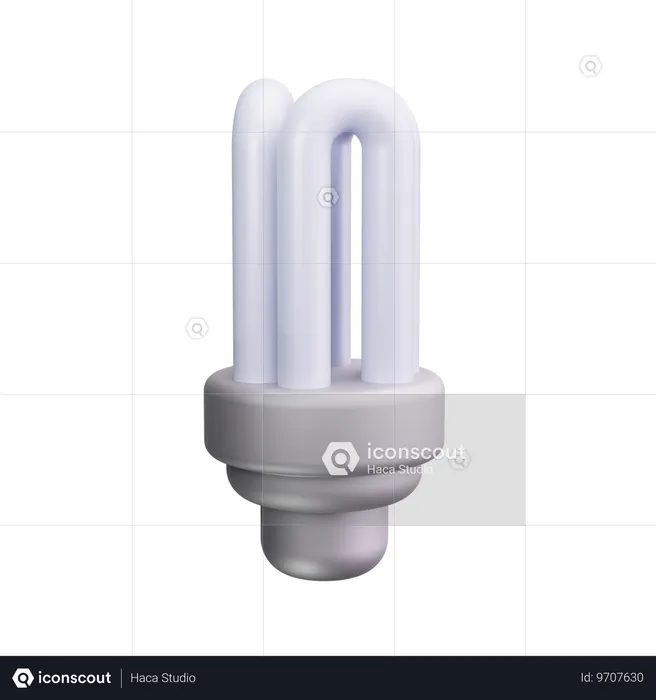 Lampadina a LED  3D Icon