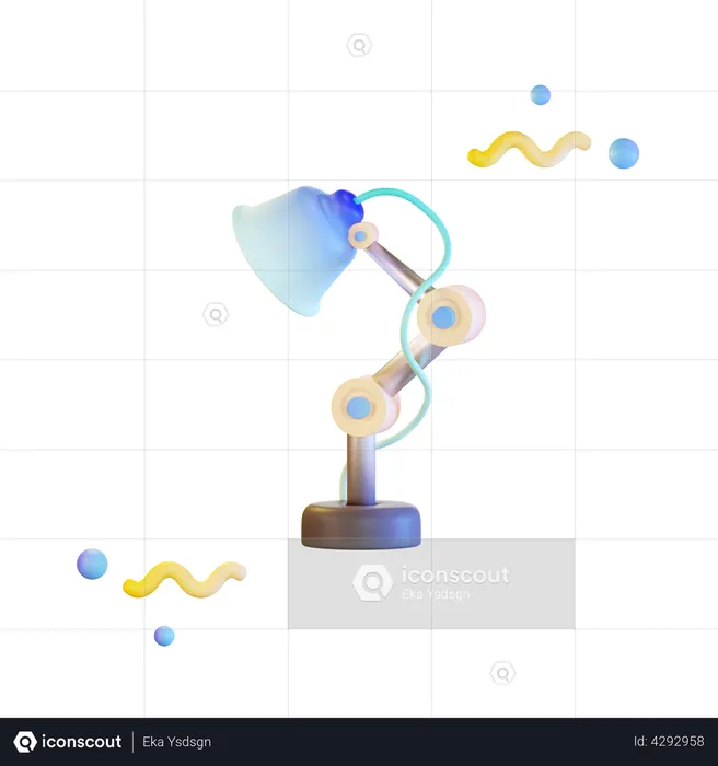 Lámpara de oficina  3D Illustration