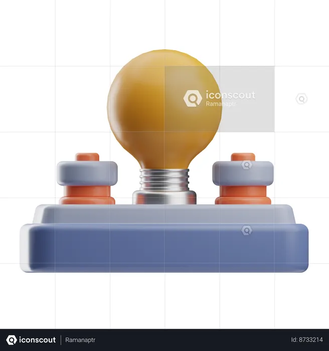 Lampe  3D Icon