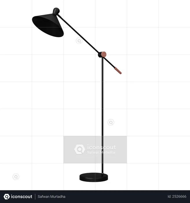 Lampe  3D Illustration