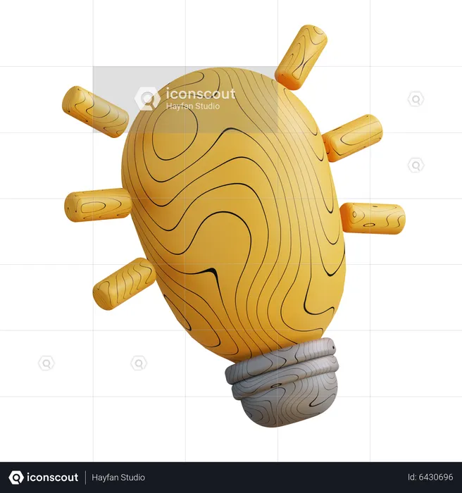 Lampe  3D Icon