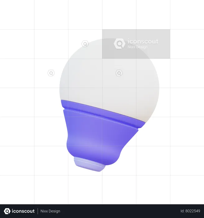 Lampe  3D Icon