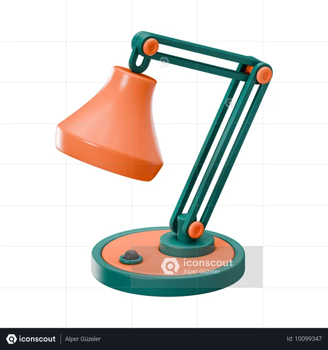 Lampe de bureau  3D Icon