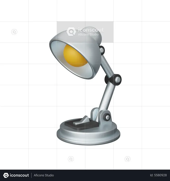 Lampe de bureau  3D Icon