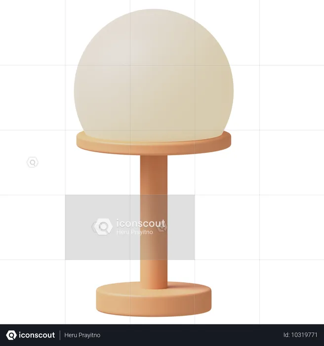 Lampe de table  3D Icon