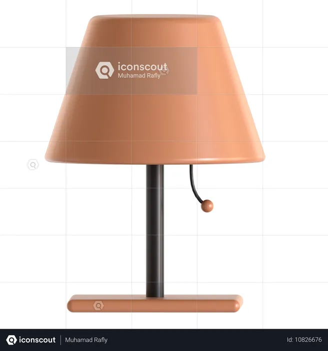 Lampe de table  3D Icon