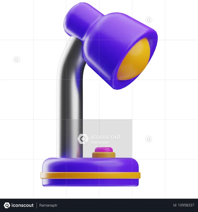 Lampe de table  3D Icon