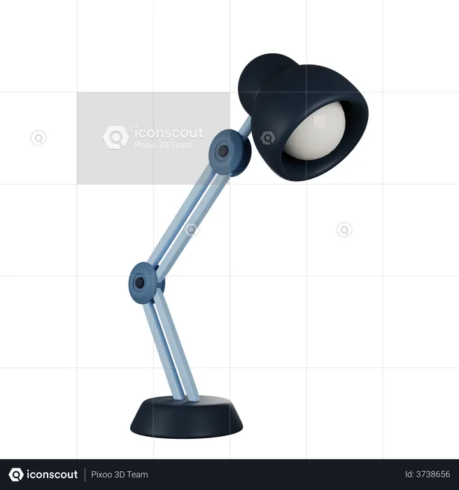 Lampe de table  3D Illustration