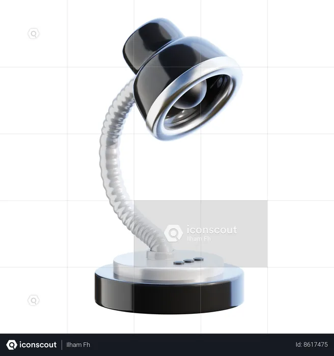 Lampe d'étude  3D Icon